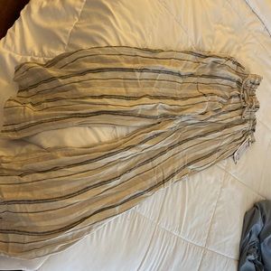 Beach pants high wasted